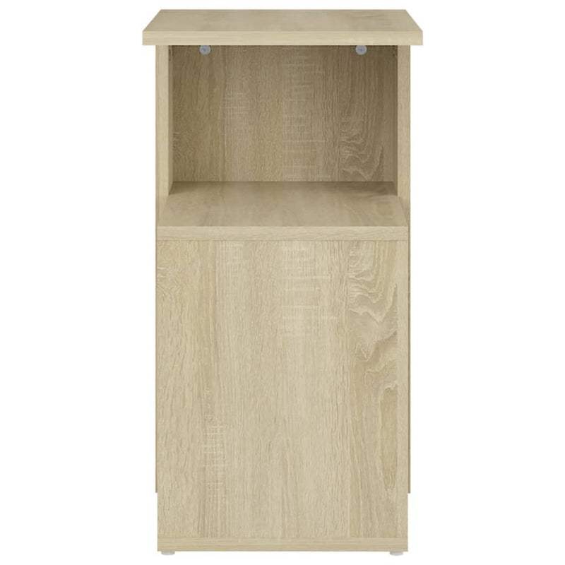 Dealsmate  Side Table Sonoma Oak 36x30x56 cm Engineered Wood