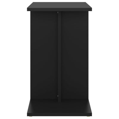 Dealsmate  Side Table Black 50x30x50 cm Engineered Wood