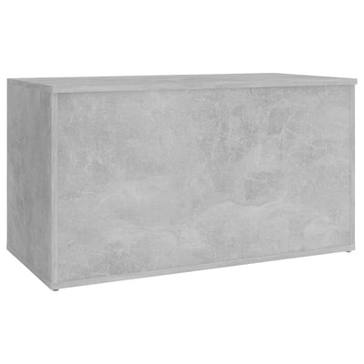 Dealsmate  Storage Chest Concrete Grey 84x42x46 cm Engineered Wood