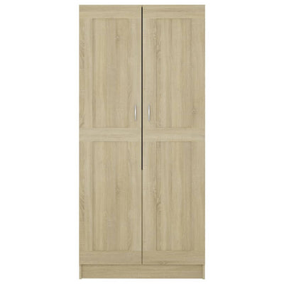 Dealsmate  Wardrobe Sonoma Oak 82.5x51.5x180 cm Engineered Wood