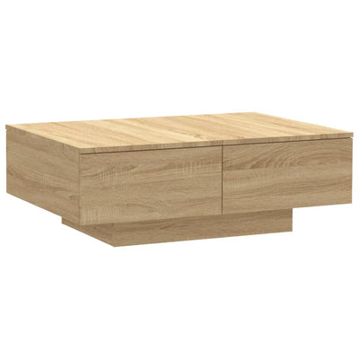 Dealsmate  Coffee Table Sonoma Oak 90x60x31 cm Engineered Wood