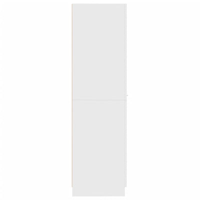 Dealsmate  Apothecary Cabinet White 30x42.5x150 cm Engineered Wood