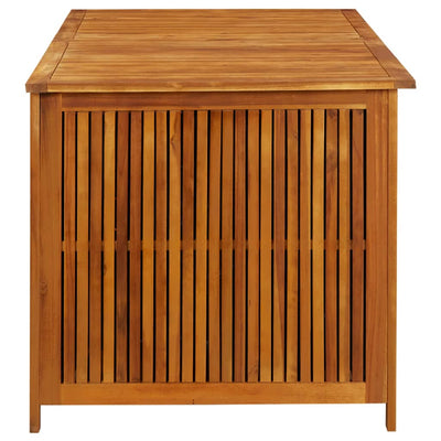 Dealsmate  Garden Storage Box 150x80x75 cm Solid Wood Acacia