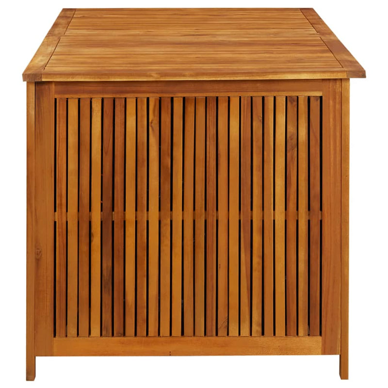Dealsmate  Garden Storage Box 150x80x75 cm Solid Wood Acacia