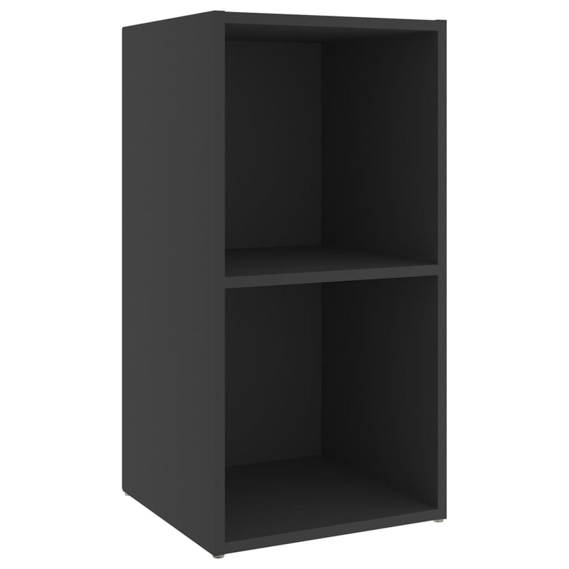 Dealsmate  TV Cabinets 2 pcs Grey 72x35x36.5 cm Engineered Wood