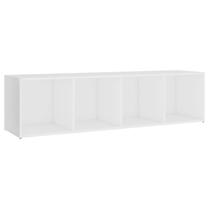Dealsmate  3 Piece TV Cabinet Set White Engineered Wood
