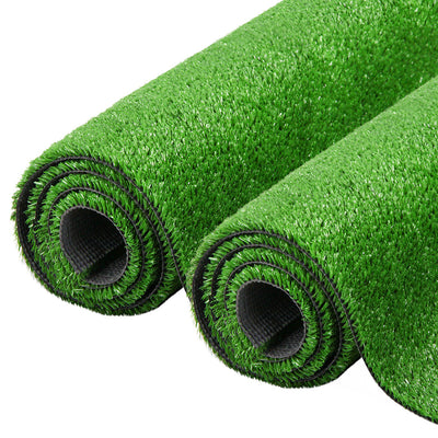 Dealsmate Primeturf Artificial Grass Synthetic 20 SQM Fake Lawn 17mm 1X10M
