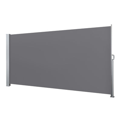 Dealsmate Instahut Retractable Side Awning Shade 2 x 3m - Grey