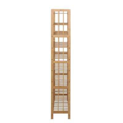 Dealsmate  10-Tier Bamboo Shoe Rack Wooden Shelf Stand Storage Organizer