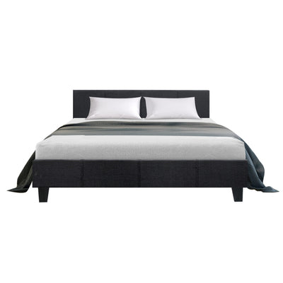 Dealsmate  Bed Frame Queen Size Charcoal NEO
