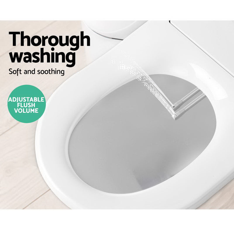 Dealsmate Non Electric Bidet Toilet Seat Bathroom - White