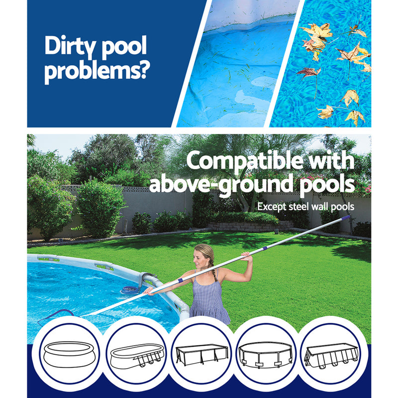 Dealsmate  Pool Cleaner Cleaners Swimming Pools Cleaning Kit Flowclear? Vacuums