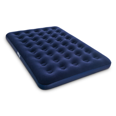 Dealsmate  Twin Double Inflatable Air Mattress - Navy