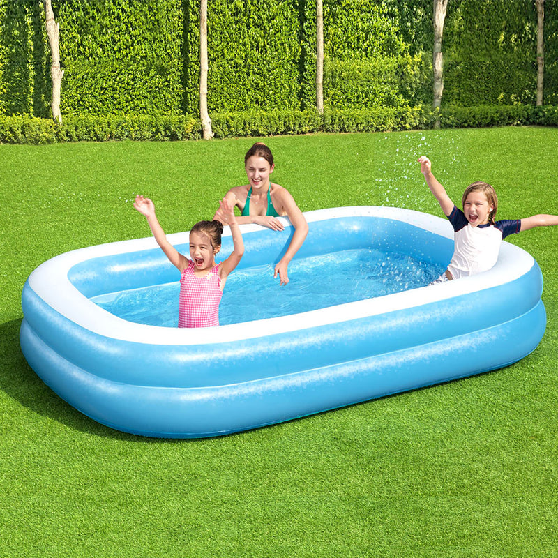 Dealsmate  Kids Pool 262x175x51cm Inflatable Above Ground Swimming Pools 778L