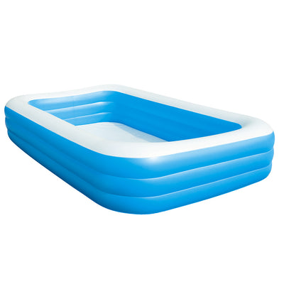 Dealsmate  Inflatable Kids Above Ground Swimming Pool