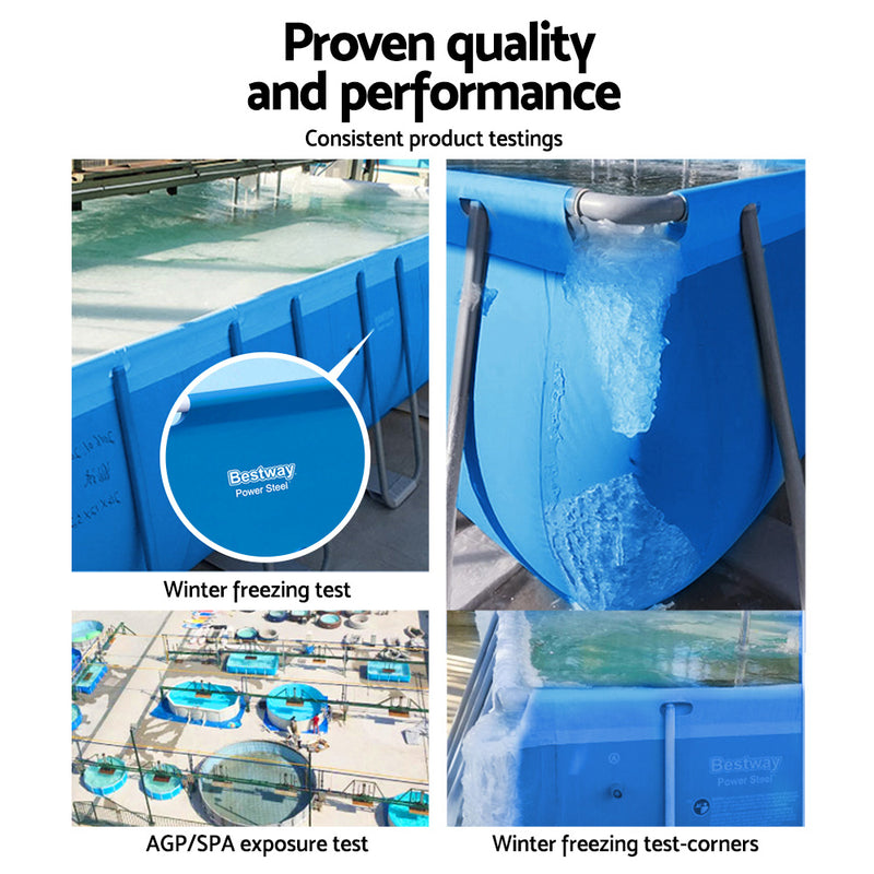Dealsmate  Steel Above Ground Swimming Pool