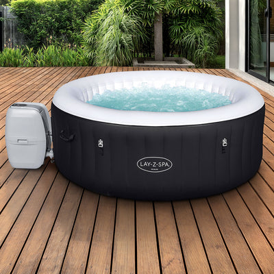 Dealsmate  Inflatable Spa Pool Massage Hot Tub Portable Spa Outdoor Bath Pools