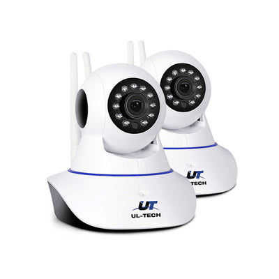 Dealsmate UL-tech 1080P Wireless IP Cameras Security WIFI Cam White
