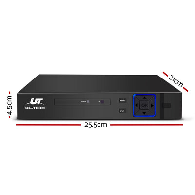 Dealsmate UL Tech 8 Channel CCTV Security Video Recorder