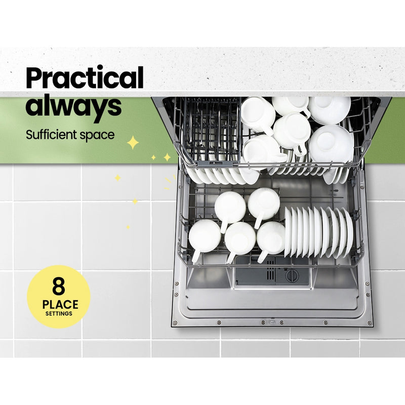Dealsmate Comfee Benchtop Dishwasher 8 Place Setting Countertop Dishwasher Freestanding