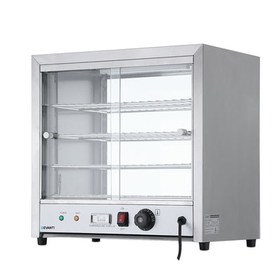 Dealsmate Devanti Commercial Food Warmer Hot Display Showcase Cabinet 54cm