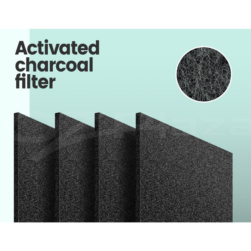 Dealsmate Comfee Range Hood Rangehood Charcoal carbon filter 4 PCS Replacement