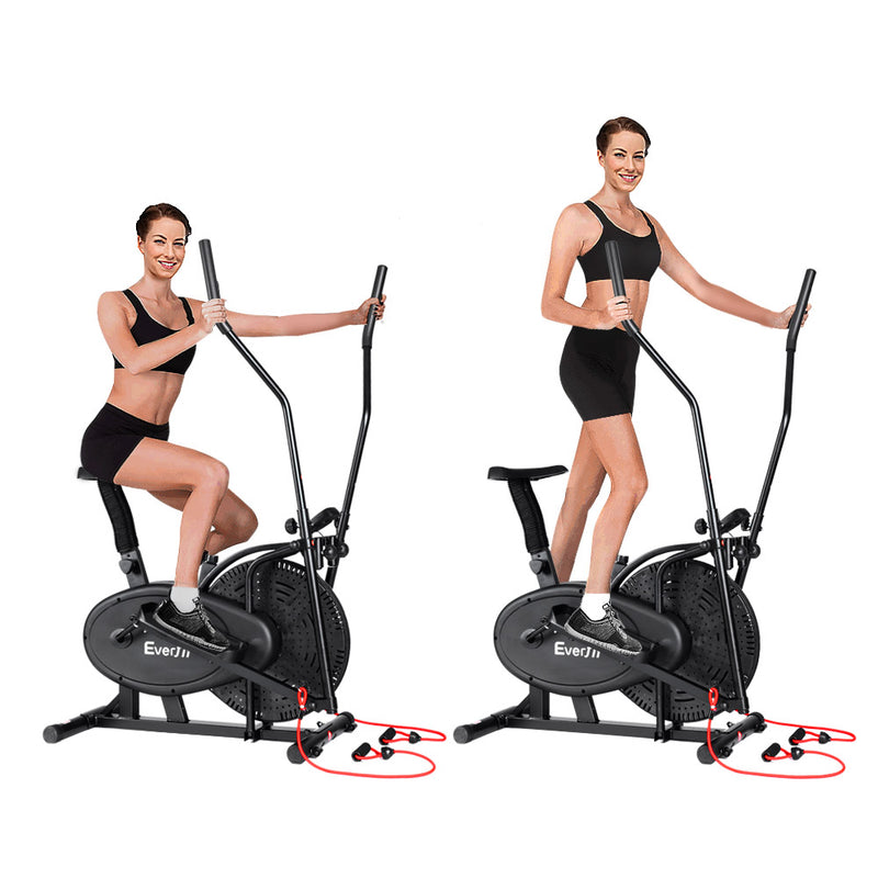 Dealsmate  4in1 Elliptical Cross Trainer Exercise Bike Bicycle Home Gym Fitness Machine Running Walking