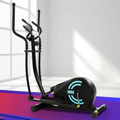 Dealsmate  Exercise Bike Elliptical Cross Trainer Home Gym Fitness Machine 100kg