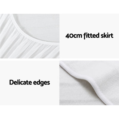 Dealsmate Giselle Bedding Single Size Electric Blanket Polyester