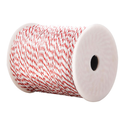 Dealsmate  Electric Fence Wire 500M Fencing Roll Energiser Poly Stainless Steel