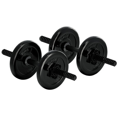 Dealsmate  7KG Dumbbells Dumbbell Set Weight Plates Home Gym Fitness Exercise