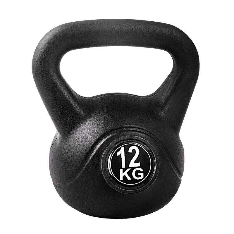 Dealsmate 12kg Kettlebell Kettlebells Kettle Bell Bells Kit Weight Fitness Exercise