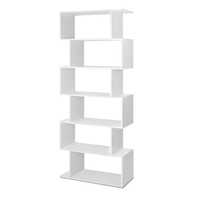 Dealsmate  6 Tier Display Shelf - White