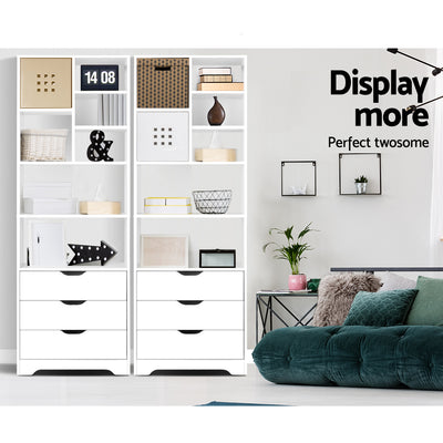 Dealsmate  Display Drawer Shelf - White