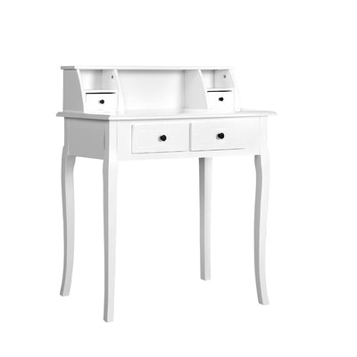Dealsmate  Dressing Table Console Table Jewellery Cabinet 4 Drawers Wooden Furniture