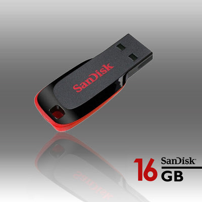 Dealsmate Sandisk Cruzer Blade CZ50 16GB USB Flash Drive