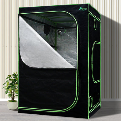 Dealsmate Greenfingers Grow Tent Light Kit 150x150x200CM 1200W LED 6 Vent Fan,Greenfingers Grow Tent Light Kit LED 1200W Full Spectrum 6 Vent 150x150x200CM