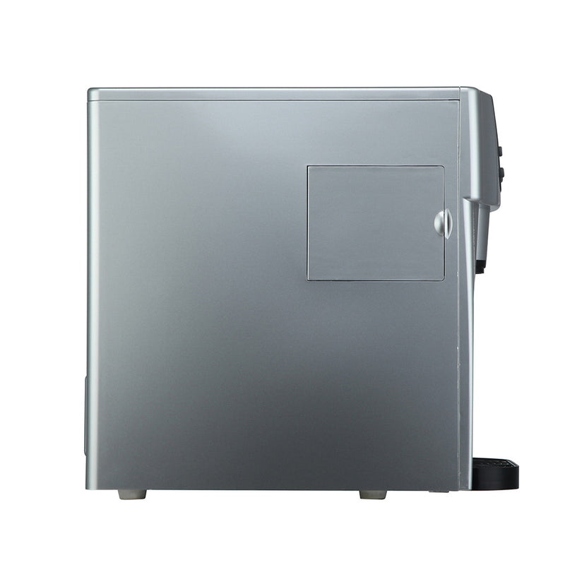 Dealsmate Devanti 2L Portable Ice Cuber Maker & Water Dispenser - Silver