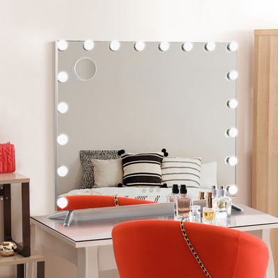 Dealsmate  Makeup Mirror with Light LED Hollywood Mounted Wall Mirrors Cosmetic