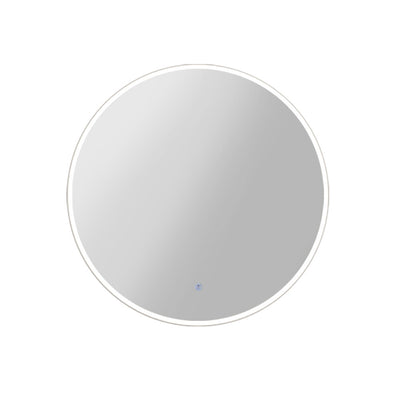 Dealsmate  Wall Mirror 70cm with Led light Makeup Home Decor Bathroom Round Vanity