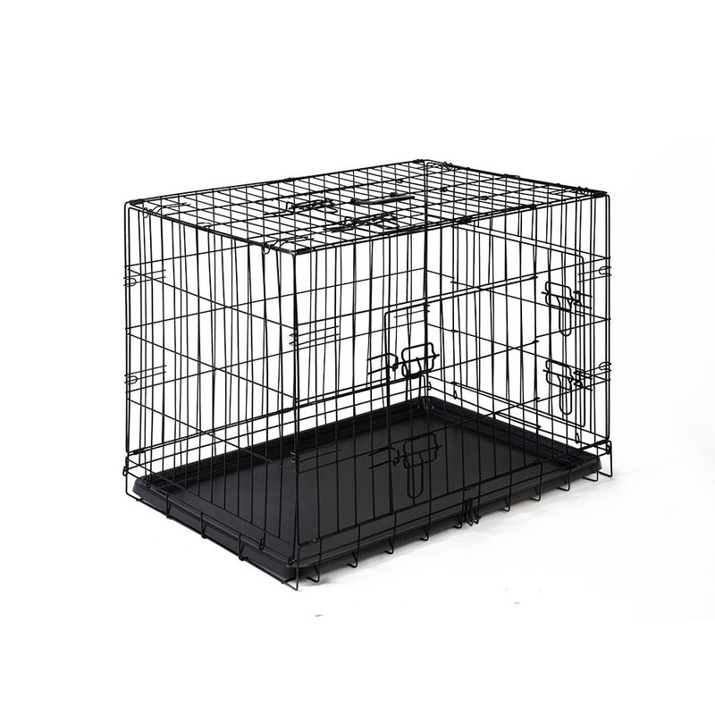 Dealsmate  Dog Cage 36inch Pet Cage - Black 