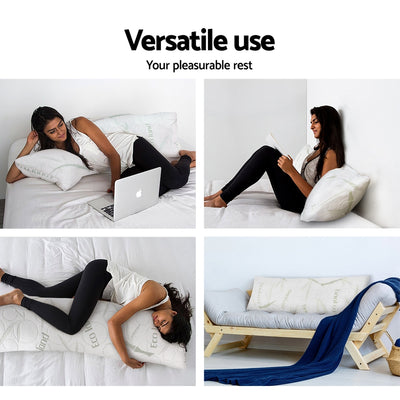 Dealsmate Giselle Bedding Full Body Memory Foam Pillow