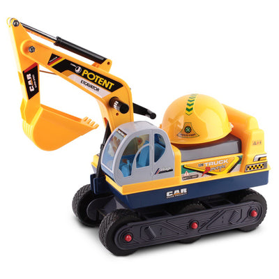 Dealsmate Keezi Kids Ride On Excavator - Yellow