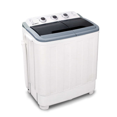 Dealsmate Devanti 5KG Mini Portable Washing Machine - White