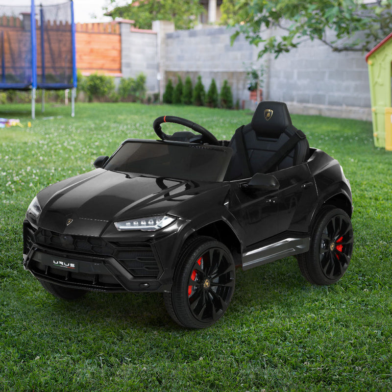 Dealsmate 12V Electric Kids Ride On Toy Car Licensed Lamborghini URUS Remote Control Black
