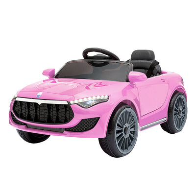 Dealsmate  Kids Electric Ride On Car Maserati-inspried Toy Cars Remote 12V Pink