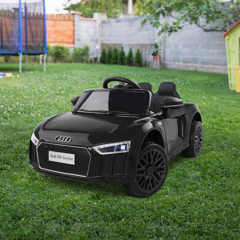 Dealsmate Kids Ride On Car Audi R8 Licensed Sports Electric Toy Cars Black