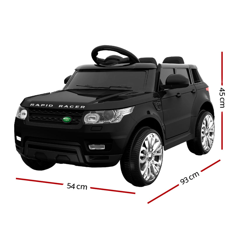 Dealsmate  Kids Electric Ride On Car SUV Range Rover-inspired Cars Remote 12V Black