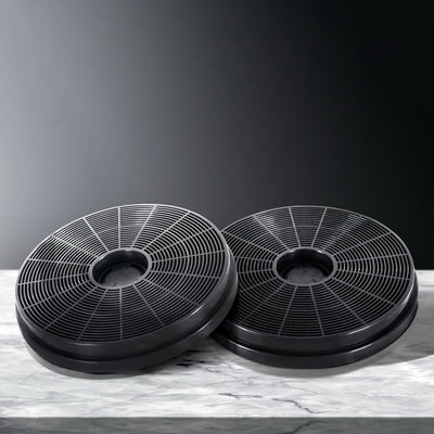Dealsmate Devanti 17cm Range Hood Carbon Charcoal Filters Replacement X2