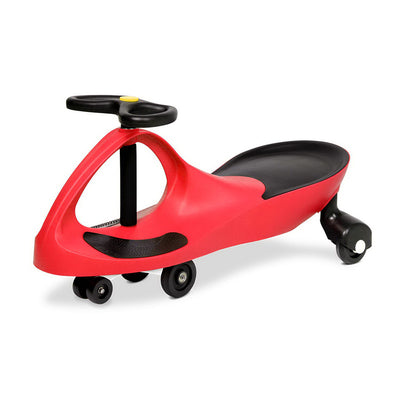 Dealsmate  Kids Children Swing Car Ride On Toys Scooter Wiggle Slider Swivel Cars Red